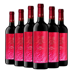 天塞酒庄 新疆酒 悦饮赤霞珠干红葡萄酒 红酒整箱750ml*6瓶 婚宴 聚餐送礼