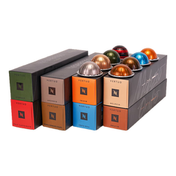 Nespresso【京东11.11】奈斯派索胶囊咖啡美式大杯厚萃黑咖啡进口0糖 80颗装（仅适配Vertuo咖啡机）
