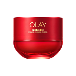 玉兰油（OLAY）全新超红瓶面霜轻润50g抗皱紧致抗衰老晚霜护肤品生日礼物送女友
