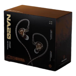 宁梵声学NF ACOUS NA20 沉浸氛围顺滑耐听 HIFI耳机 音乐耳机 有线耳机 柔和版NM20 棕金色