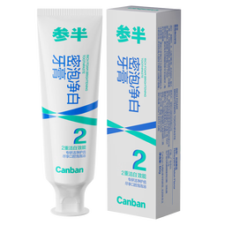 参半密泡净白牙膏 净白清洁去牙垢密泡牙膏60g*1