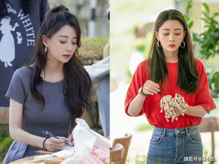 被45岁殷桃的穿搭惊艳到！很值得中年女性借鉴，时尚、高级还减龄