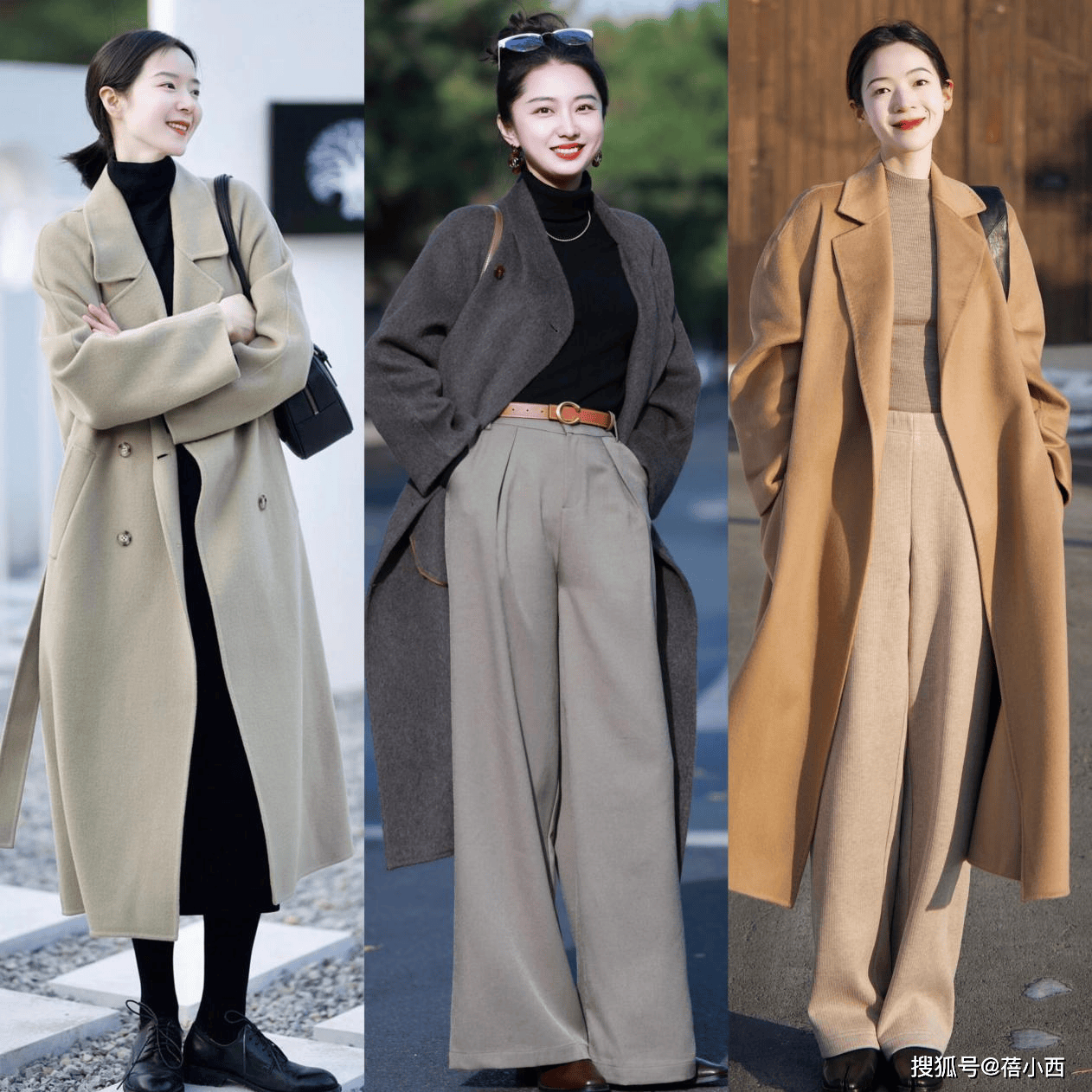 秋冬“大衣+牛仔裤”火了！3种穿法显瘦又高级，闭眼抄不踩雷