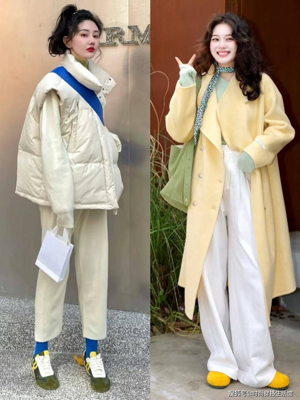 没想到，今年流行的“奶奶裤”，比阔腿裤还保暖！回头率高又时髦