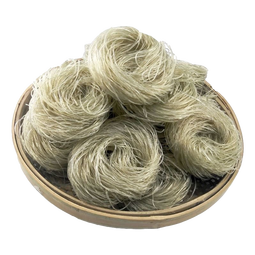 【活动爆品】手工粉丝地瓜粉条麻辣烫商用酸辣粉火锅细粉丝 红薯圆圈粉条一个(约50g)*1袋