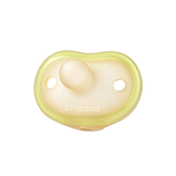 世喜安抚奶嘴0-3-6个月防胀气新生婴儿日用圆头全硅胶超轻air款