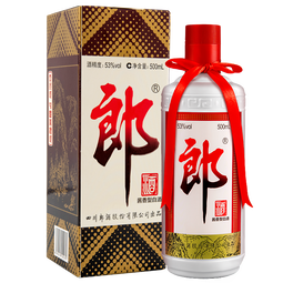 郎酒【官方授权】 郎牌郎酒53度酱香型高度白酒 53度 500mL 1瓶