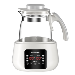 美菱(MeiLing)恒温水壶恒温壶婴儿调奶器多功能婴儿冲泡奶粉热水壶温奶器暖奶器 【升级款】 1300ml +象牙白316L
