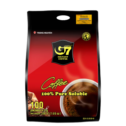 中原(TRUNG NGUYEN) g7咖啡原味浓醇3合1速溶特浓咖啡粉美式纯黑咖啡越南进口咖啡 黑咖啡200g+那岸2g至26年12月