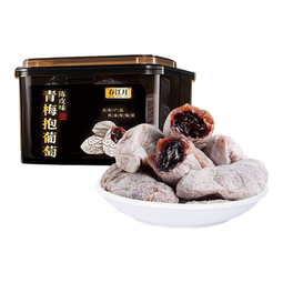 春江月青梅抱葡萄516g酸梅话梅肉梅子大杂烩陈皮葡萄梅果粒梅爆浆梅子干 青梅抱葡萄258g精品罐装