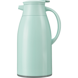 JEKO&JEKO保温壶家用热水瓶暖水壶宿舍大容量开水瓶玻璃内胆 1.6L淡蓝色
