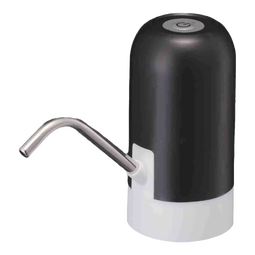 桶装水抽水器电动饮水机家用充电压水器自动上水器抽水泵 电动抽水器黑色一个装