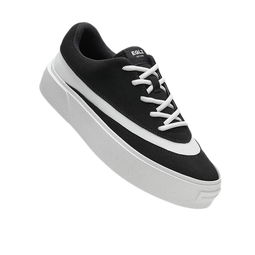 EQLZ义阔官方FAULT24男款小白鞋情侣黑色夏季复古板鞋女耐磨无中生有 渡鸦 35