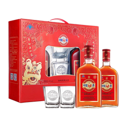 劲牌劲酒 中国劲酒35度 600mL礼盒 内置玻璃杯 酒水礼盒 过节送礼 35度 600mL 2瓶 礼盒装