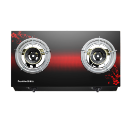 荣事达（Royalstar）燃气灶台式家用煤气燃气灶天然气灶老式液化气灶台猛火灶具 厨房双灶头煤气炉具气灶双灶 (70%高热效率)聚能方架+飞机炉头R143 管