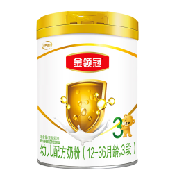 伊利金领冠育护【5倍DHA好脑力】幼儿配方奶粉3段(1-3岁)900g