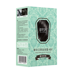 章华(SAVOL)汉草小绿盒染发霜152ml暮色棕黑(无敏染发膏健康染发剂自营)
