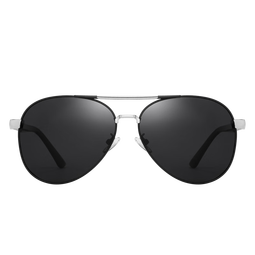 LESCA LUNETIER开车专用偏光太阳镜男款防紫外线 全黑框变色片（日夜两用）