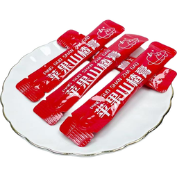 【收藏过万】网红秋梨膏10ml条装苹果山楂秋梨膏秋冬润喉润燥膏 苹果山楂膏50条