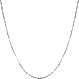 周六福PT950铂金项链女O字链 B058720  约1.36g 40+5cm 生日礼物