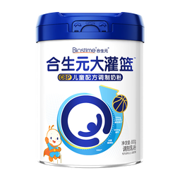 合生元(BIOSTIME) 大灌篮CBP儿童成长奶粉高钙奶粉(3-16岁)DHA 800g 单罐