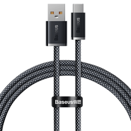 倍思Type-C数据线6A适用华为荣耀超级快充100W/66充电线WPura70/Mate70/60Pro+小米安卓手机车载1米蓝