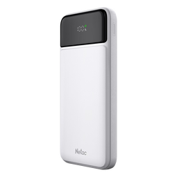 朗科(Netac)3C认证可上飞机充电宝10000毫安支持苹果22.5W超级快充小巧便携移动电源适用华为小米手机白色