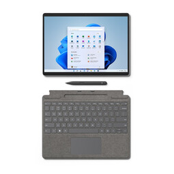 微软(Microsoft)Surface Pro10 平板笔记本电脑二合一13英寸高刷AI学习办公Intel ultra Ultra5 8G+256G【典雅黑】