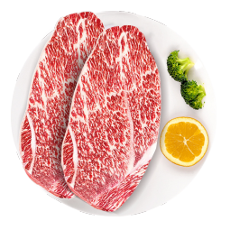 领食鲜生 澳洲和牛M9雪花保乐肩 谷饲原切牛排 儿童牛扒生鲜牛肉源头直发 M9雪花保乐肩【2-3片/净重650g】