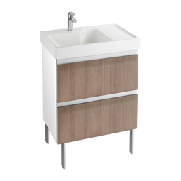 科勒（KOHLER） 玲纳2.0美杜橡木纹智能浴室柜组合落地式卫生间洗漱台多颜色可选 橡木纹浴室柜60cm