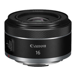 佳能（Canon）RF全画幅专业微单定焦镜头适用于R3 R5二代 R5 R6 R6二代 R7 R8 R10 R50 RP R100广角人像微距镜头 RF16mm