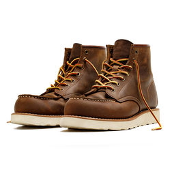 马登男鞋头层牛皮复古875工装靴潮流美式真皮英伦风高帮马丁靴 蜜蜡色 （偏大一码） 马登工装 39 (245mm)