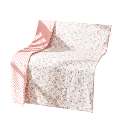 欧孕(OUYUN)婴儿豆豆毯宝宝绉布盖毯可脱胆盖被安抚毛毯小被子四季幼儿园 水潭小熊-双层【推荐室温20-26℃