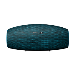 飞利浦(PHILIPS)BT6900音乐小号角 便携式无线蓝牙音箱低音炮音响播放器电脑桌面户外布艺hifi防水宝石蓝