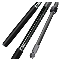 空鈎悟道（KONGGOUWUDAO）定水抄网杆 碳素伸缩3m超硬大物抄鱼竿折叠捞鱼网兜套装    2.1m 定水振出抄网杆