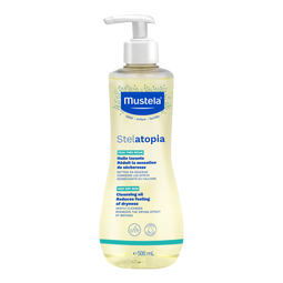 妙思乐（MUSTELA）思恬雅婴儿沐浴油500ml 儿童沐浴露无泪宝宝洗澡沐浴液 法国进口  思恬雅沐浴油500ml【效期26年10月】