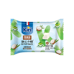KIRI进口甜心小酪椰子斑斓口味78g/15粒再制零食高钙奶酪【花少同款】
