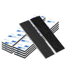 3M魔术贴双面胶带 自粘式强力背胶家车两用子母扣耐高温脚垫固定贴 30*80mm