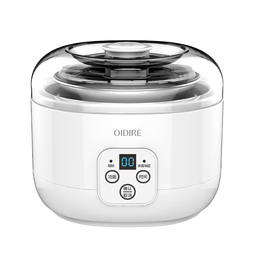 OIDIRE（偶点）酸奶机 家用小型全自动恒温酸奶机酵素机米酒机纳豆智能精控温发酵机1L大容量不锈钢内胆 ODI-SA13 经典款+陶瓷分杯+赠10小包菌粉