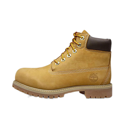 添柏岚（Timberland）【防水时尚工装鞋】女经典款柔软抓地高帮黄靴|12709W宽版 麦黄色WHEAT NUBUCK 34 US2