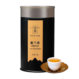 宋凰凤凰单枞茶叶乌龙茶蜜兰香/鸭屎香单丛特级茶叶企业定制单枞茶礼 蜜兰香单丛-黑罐100g*1罐
