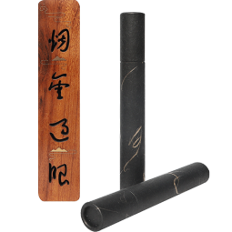 苏州博物馆烟云过眼檀木香盒礼盒原创香炉书房香薰线香商务送礼生日礼物男 烟云过眼香盒