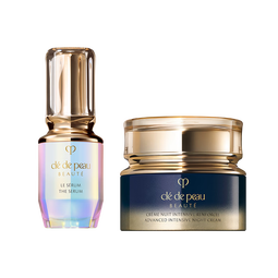 肌肤之钥(CPB)钻光抗老两部曲超导钻光瓶精华30ml+钻光夜霜50ml生日礼物