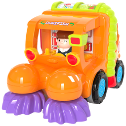 汇乐玩具（HUILE TOYS）工具车玩具车宝宝工程车汽车男女孩婴幼儿童玩具1-3岁生日礼物 作业车队