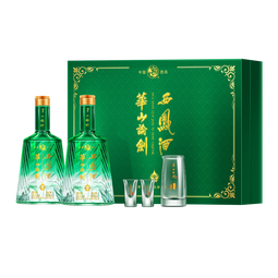 西凤华山论剑名酒经典52度饮水思源双瓶礼盒送礼节日白酒 52度 500mL 2瓶