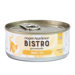 哈根纽翠斯加拿大Hagen Nutrience哈根纽翠斯猫罐头主食湿粮成幼猫营养增肥 鸡肉 156g*10罐