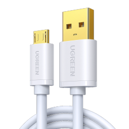 绿联安卓数据线MicroUSB充电线老式接口适用华为/小米vivo荣耀oppo三星手机小风扇充电宝充电器1米2A