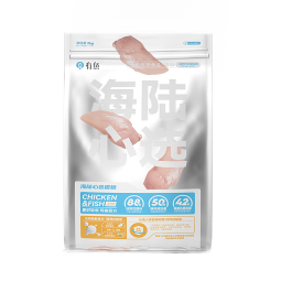 有鱼高蛋白鸡鱼配方全价无谷猫干粮 海陆心选3.0升级款 6kg
