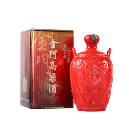 金门高粱 喜宴红坛 清香型白酒 58度1000ml 礼盒装 【乔迁送礼宴请庆功】