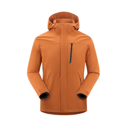 雪中飞户外三合一冲锋衣款式外套男女摇粒绒内胆2025新款防水春秋季情侣 燕麦奶 S（80-100斤）